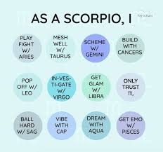 A patient, dreamy pisces woman is one of the best matches for a scorpio man. More On The Way Leo Scorpio Scorpio Zodiac Facts Zodiac Funny Zodiac Facts