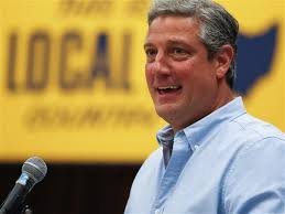 Candidate Tim Ryan holds rally for railroad workers