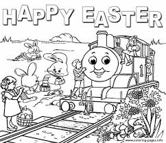 How to draw choo choo train |drawing and coloring train coloring page for kids. Thomas The Train Easter Sc421 Coloring Pages Printable