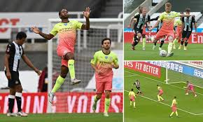 Manchester city have conceded in seven of their last eight home games in all competitions, after keeping three clean sheets in the previous four. Newcastle 0 2 Manchester City Kevin De Bruyne And Raheem Sterling Seal Dominant Win Daily Mail Online