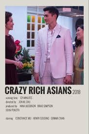 Crazy Rich Asians By Maja Film Posters Minimalist Movie Poster Wall Film Poster Design