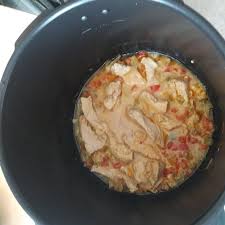 Aiguillette De Poulet A La Creme Et Aux Poivrons Recettes Cookeo Aiguillette De Poulet Poulet Poulet A La Creme