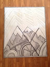 The Mountains Are Calling Baby Quilt Quilt Patterns Mountain Quilts Mountain Quilt Pattern