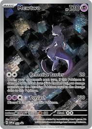 Pokemon TCG: 151 Mewtwo ex 052 Promo Card – Double Sleeved