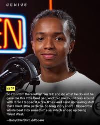 in a recent interview, babychiefdoit breaks down how he made the beat to  his viral hit song “went west.” 🎶 he discusses how it felt producing and  rapping