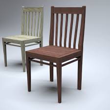 Has a timeless design perfect for any porch, nursery, or living room. 3d Model Realtime Classic Wooden Chair Cgtrader