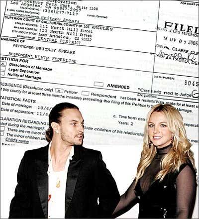 First Look: Britney to divorce Kevin - Rediff.com