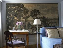 A living room often called the front room is the first area of entrance into the house. Blue Contemporary Traditional Living Room Living Room Design Ideas Lonny