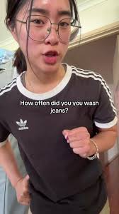 I just asked someone and they said “you wash jeans?” 😭😭 #fyp  #fashiontiktok #fashioninspo #jeans #denim