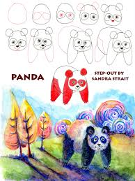 Learn To Draw A Panda Friday Fun Easy Landscape Challenge Fun Easylandscapes Drawingtutorial Artchallenge Hahnemuhle Fun Easy Learn To Draw Art Challenge