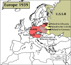 Twenty years later, in 1939, foch looked like a prophet. Map Of Central Europe 1939