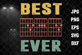 Download Guitar Best Dad Ever Svg Classical Guitar Png Best Dad Ever Father By Lupinart Thehungryjpeg Com