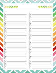 47 printable to do list checklist templates excel word pdf