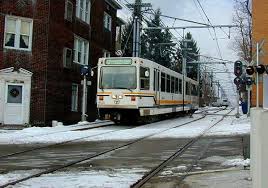 Port Authority Of Allegheny County Pittsburgh Lrt Cars In Dormont Pa 2000 Visit Newdavesrailpix Com For Many Street Cars Pittsburgh Port Authority