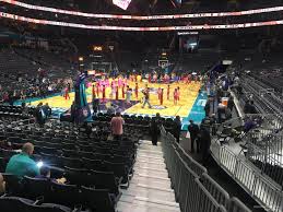 Spectrum Center Section 109 Charlotte Hornets