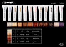 Sebastian Professional Cellophanes Color Chart In 2019