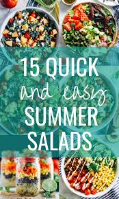 Combine oil mixture with corn, sirloin, potatoes, green onions, carrots, and both kinds of peppers. 15 Quick And Easy Summer Salad Recipes Making Thyme For Health