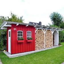 Anleitung Und Tipps Unterstand Selber Bauen Aus Holz Der Folgende Bauplan Zeigt Den Bau Einer Es Garden Shed Diy Backyard Sheds Rustic Shed