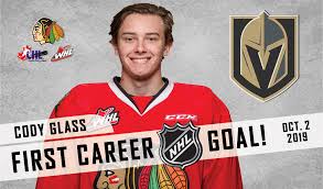 Cody glass (born april 1, 1999) is a canadian professional ice hockey forward currently playing for the nashville predators in the national hockey league (nhl). First Career Nhl Goal Scored By Cody Glass Chl