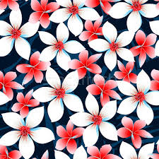 They also offer unique attributes and colors. Red White And Blue Tropical Flowers Seamless Pattern Vector Illustration C Adamfaheydesigns 6344597 Stockfresh