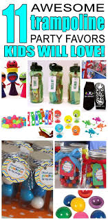 Birthday Party Favor Ideas 11 Trampoline Party Favor Ideas For Kids Fun And Easy Trampoline Birthday Party Favor Ide Trampoline Party Trampoline Party Favors Bounce House Birthday Party