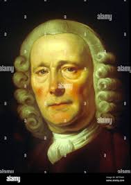 English: Portrait of John Harrison (1693-1776), English clockmaker . 1768. John  Harrison Stock Photo