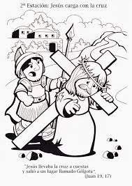 Resultado de imagen de viernes santo para niños para colorear