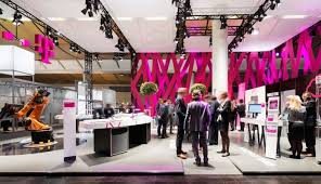 Deutsche Telekom Stand By Hartmannvonsiebenthal Hannover Germany Trade Fairs Exhibitions Exhibition Design Visual Merchandising Deutsche Telekom