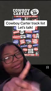 Cowboy Carter Backup List