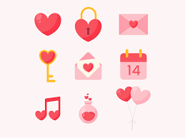 These icons are easy to access through iconscout plugins for sketch, adobe xd, illustrator, figma, etc. Valentines Day Icons By Menderes Mertoglu On Dribbble
