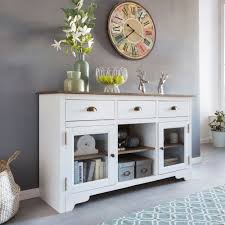 Sideboard weiß holz bei lionshome. Finebuy Sideboard Peso Mit 2 Turen 140 X 85 X 45 Cm Weiss Braun Holz Glas