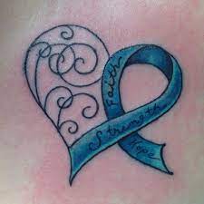 Cancer ribbon tattoos are worn by survivors patients and those who have lost someone to the disease. Pcos Tattoo Awareness Ribbons Tattoo Cancer Ribbon Tattoos Diabetes Tattoo