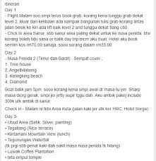 If you are checking in to your hotel early in the afternoon, do get some rest first, before heading out for some affordable balinese spa to reward yourself after. Tips Apabila Anda Pergi Ke Bali Dan Nusa Penida Tripjalan