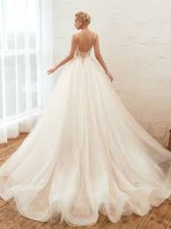 Das ist das neue ebay. Designer Brautkleid Ruckenfrei Champagner Tull Mit Schleppe Tragern