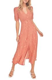 Women S Casual Dresses Nordstrom In 2020 Printed Midi Dress Casual Dresses For Women Nordstrom Dresses