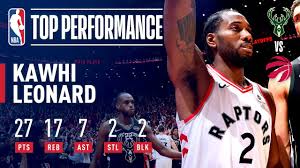 Kawhi Leonard Leads The Raptors To The Nba Finals May 25 2019 Youtube