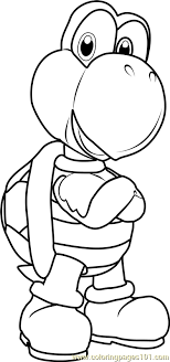 This article brings you a number of super mario coloring sheets, depicting them in both humorous and 12. View 28 Mario Coloring Pages Koopa Troopa
