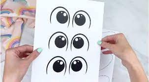 Eye stencil stencils wishing tree wedding … Paper Plate Unicorn Craft