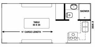 When it's a gorgeous day, he lowers the rear door and creates a patio space that allows fresh air and the sounds of nature to fill his office. 2008 Forest River Work And Play Specs Floorplans