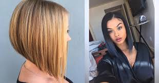 15 ways to wear an a line bob. Line Haircut Women Bpatello