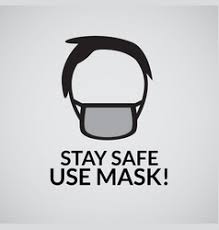 Poster tentang penggunaan masker dimana semua masyarakat untuk menggunakan masker untuk melindungi diri saat keluar rumah. Masker Vector Images Over 2 700