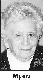 GENEVA MYERS Obituary (2011)