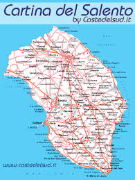 Sign up and start saving! Cartina Del Salento Mappa Piantina Di Lecce Alta Risoluzione Stradario Del Salento Cartina Stampabile Costedelsud It