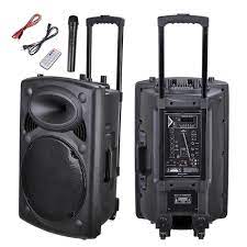 Unlike regular speakers, bluetooth speakers are always more versatile, more rugged, and more portable—and they'll work with anybody's it comes integrated with a microphone for phone calls and you can easily answer phone calls because of it. 150w 15 Portable Remote Audio Pa Speaker W Bluetooth Usb Wireless Microphone 657258005082 Ebay In 2021 Pa Speakers Bluetooth Speakers Portable Microphone