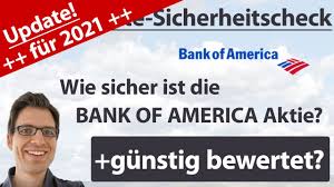Real time kurse seit 1999. Bank Of America Aktienanalyse Update 2021 Wie Sicher Ist Die Aktie Gunstig Bewertet Youtube