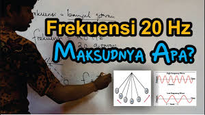 Fisika Kelas 8 Getaran Dan Gelombang Apa Yang Dimaksud Dengan Frekuensi 20 Hz Youtube