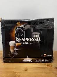 Owning a nespresso lattissima means you are always only one touch away from brewing perfect coffee. Nespresso Citiz Coffee And Espresso Machine By Delonghi With Aeroccino Black Tv Home Appliances Kitchen Appliances Coffee Machines Makers On Carousell