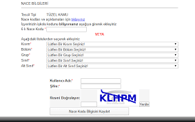 Guncel Sgk Nace Kodlari Nace Kodu Degisikligi Nasil Yapilir