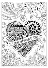 A kid can customize with a message for father. Father S Day 2 Father S Day Adult Coloring Pages