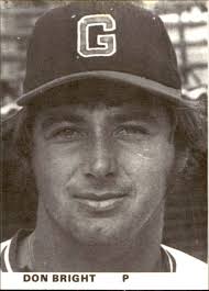 1974 Gastonia Rangers TCMA #6 Don Bright